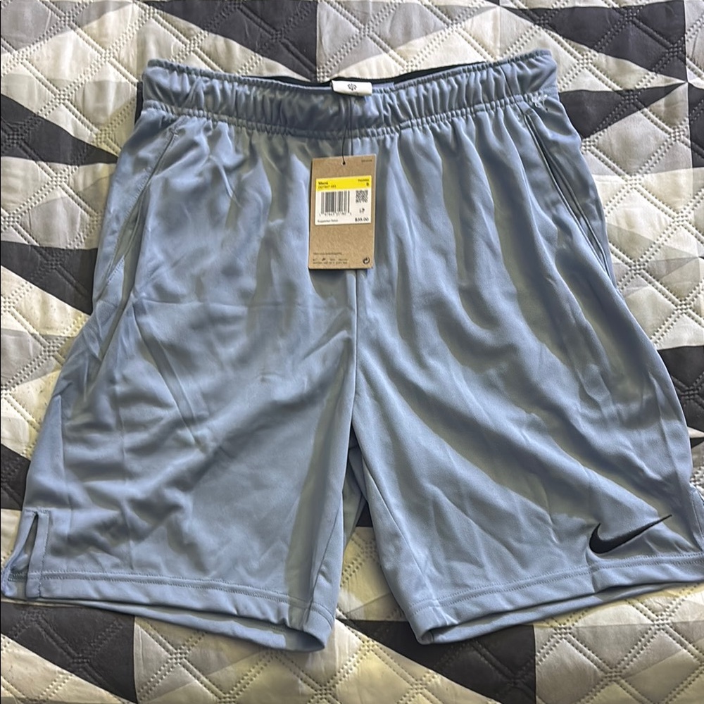 Nike Blue Athletic Shorts Lightweight Performance